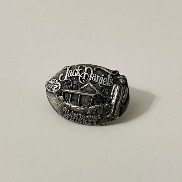 Vtg Jack Daniels Tennessee Whiskey Old No 7 Pin - Picture 7 of 8